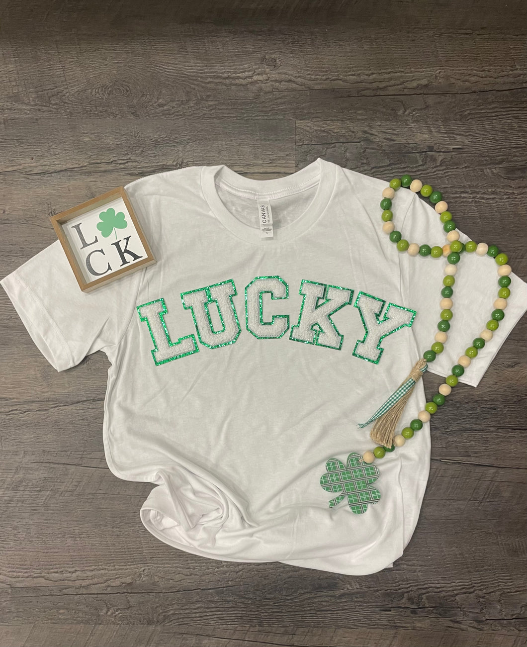 Lucky Chenille Tee/Tank