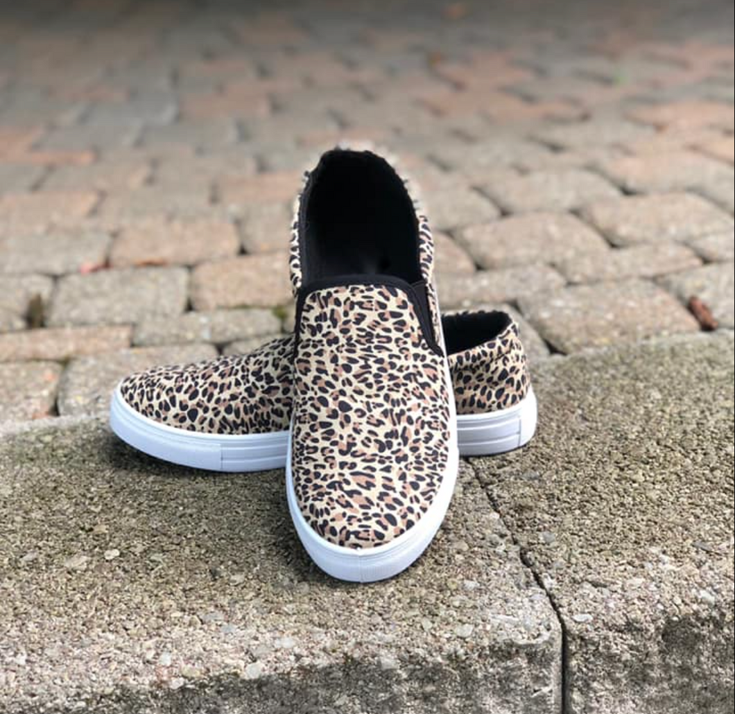 Leopard Print Sneakers