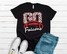 Load image into Gallery viewer, Falcon Football Leopard- Tee