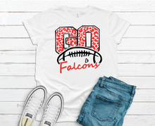 Load image into Gallery viewer, Falcon Football Leopard- Tee