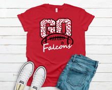 Load image into Gallery viewer, Falcon Football Leopard- Tee