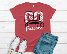 Load image into Gallery viewer, Falcon Football Leopard- Tee