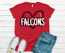 Load image into Gallery viewer, Falcon Heart- Tee