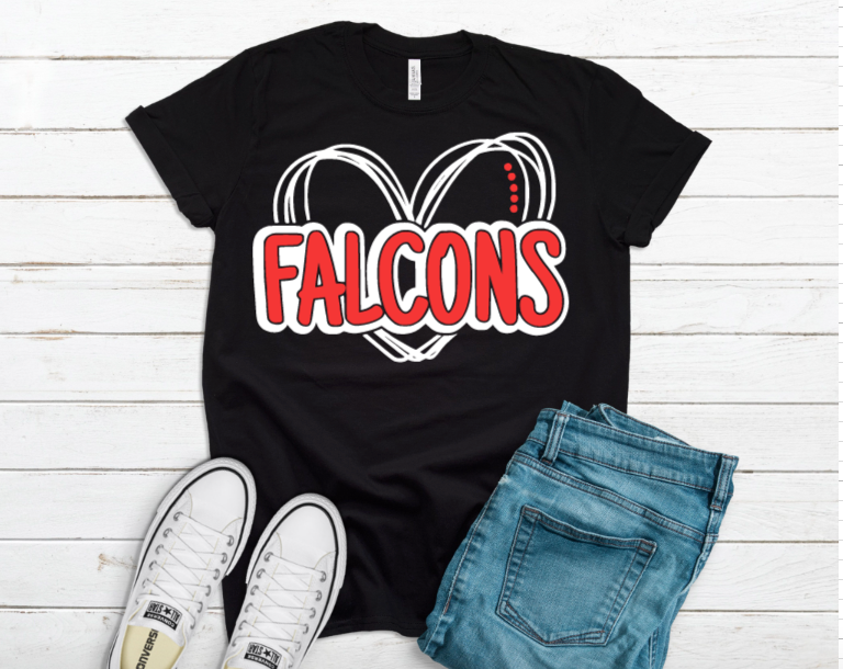 Falcon Heart- Tee