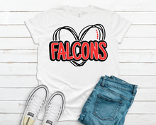 Load image into Gallery viewer, Falcon Heart- Tee