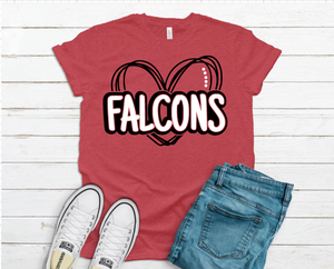 Falcon Heart- Tee