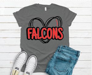 Falcon Heart- Tee