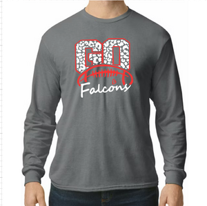 Falcon Football Leopard - Hoodie/ Crew/ Long Sleeve T