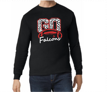 Load image into Gallery viewer, Falcon Football Leopard - Hoodie/ Crew/ Long Sleeve T