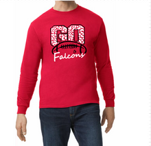 Load image into Gallery viewer, Falcon Football Leopard - Hoodie/ Crew/ Long Sleeve T