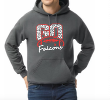 Load image into Gallery viewer, Falcon Football Leopard - Hoodie/ Crew/ Long Sleeve T