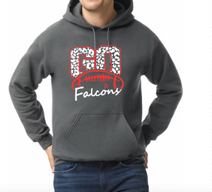 Falcon Football Leopard - Hoodie/ Crew/ Long Sleeve T