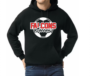 Falcon Soccer- Hoodie/ Crew/ Long Sleeve Tee