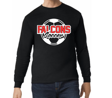 Load image into Gallery viewer, Falcon Soccer- Hoodie/ Crew/ Long Sleeve Tee