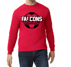 Falcon Soccer- Hoodie/ Crew/ Long Sleeve Tee