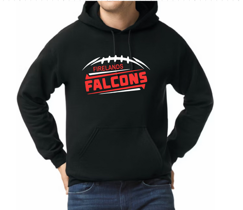 Firelands Falcons Football - Hoodie/ Crew/ Long Sleeve T