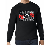 Load image into Gallery viewer, Falcons Football 3 - Hoodie/ Crew/ Long Sleeve T