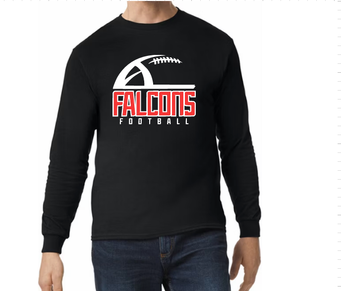 Falcon Football - Hoodie/ Crew/ Long Sleeve T