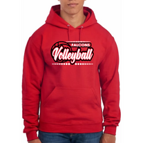 Load image into Gallery viewer, Falcons Volleyball- Hoodie/ Crew/ Long Sleeve T