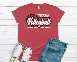 Falcons Volleyball- Tee