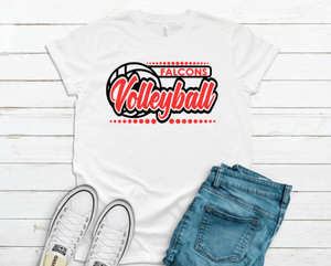 Falcons Volleyball- Tee