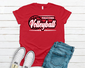 Falcons Volleyball- Tee