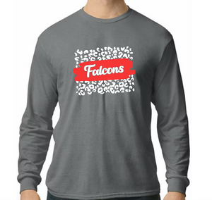 Falcons Leopard- Hoodie/ Crew/ Long Sleeve T