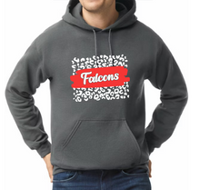 Load image into Gallery viewer, Falcons Leopard- Hoodie/ Crew/ Long Sleeve T