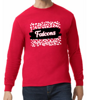 Load image into Gallery viewer, Falcons Leopard- Hoodie/ Crew/ Long Sleeve T