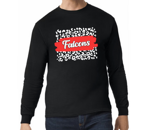 Falcons Leopard- Hoodie/ Crew/ Long Sleeve T