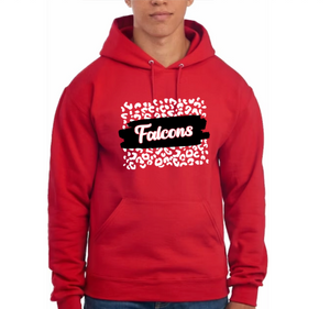 Falcons Leopard- Hoodie/ Crew/ Long Sleeve T