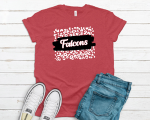 Falcons Leopard- Tee