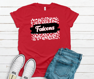 Falcons Leopard- Tee