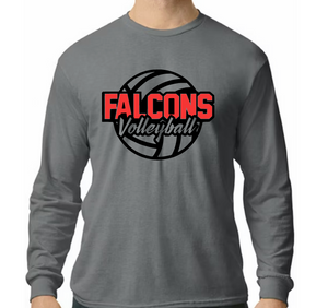 Falcons Volleyball 2 - Hoodie/ Crew/ Long Sleeve T