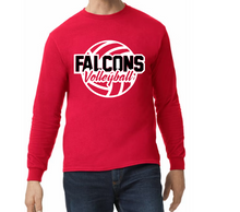 Load image into Gallery viewer, Falcons Volleyball 2 - Hoodie/ Crew/ Long Sleeve T