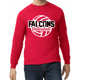 Falcons Volleyball 2 - Hoodie/ Crew/ Long Sleeve T