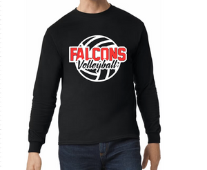 Falcons Volleyball 2 - Hoodie/ Crew/ Long Sleeve T