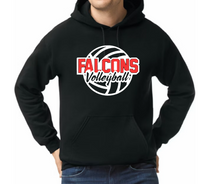 Load image into Gallery viewer, Falcons Volleyball 2 - Hoodie/ Crew/ Long Sleeve T