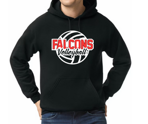 Falcons Volleyball 2 - Hoodie/ Crew/ Long Sleeve T