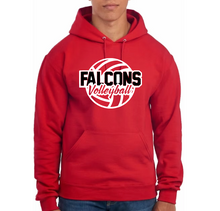 Load image into Gallery viewer, Falcons Volleyball 2 - Hoodie/ Crew/ Long Sleeve T