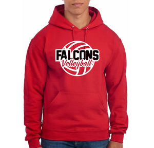 Falcons Volleyball 2 - Hoodie/ Crew/ Long Sleeve T