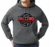 Load image into Gallery viewer, Falcons Volleyball 2 - Hoodie/ Crew/ Long Sleeve T