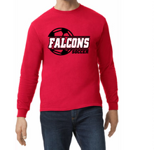 Load image into Gallery viewer, Falcons Soccer 2 - Hoodie/ Crew/ Long Sleeve T