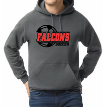 Load image into Gallery viewer, Falcons Soccer 2 - Hoodie/ Crew/ Long Sleeve T