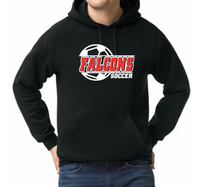 Load image into Gallery viewer, Falcons Soccer 2 - Hoodie/ Crew/ Long Sleeve T