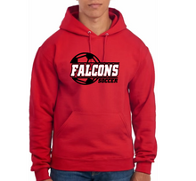 Load image into Gallery viewer, Falcons Soccer 2 - Hoodie/ Crew/ Long Sleeve T