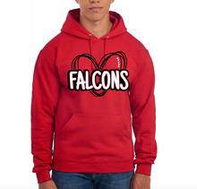 Load image into Gallery viewer, Falcon Heart - Hoodie/ Crew/ Long Sleeve T