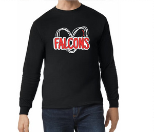 Falcon Heart - Hoodie/ Crew/ Long Sleeve T