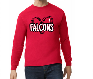 Falcon Heart - Hoodie/ Crew/ Long Sleeve T