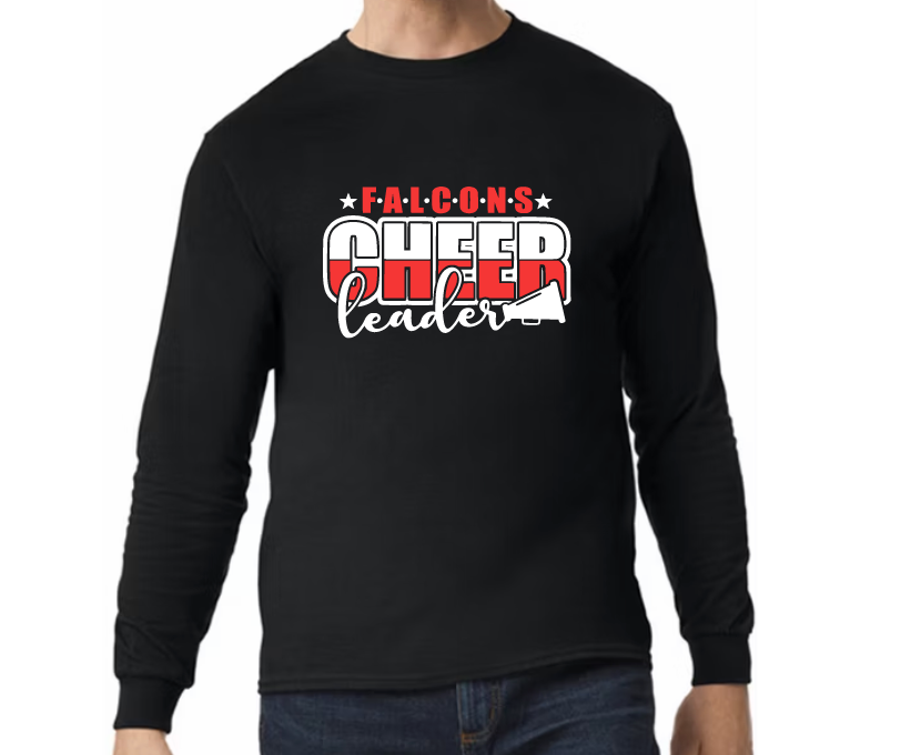 Falcon Cheer 2- Hoodie/ Crew/ Long Sleeve T